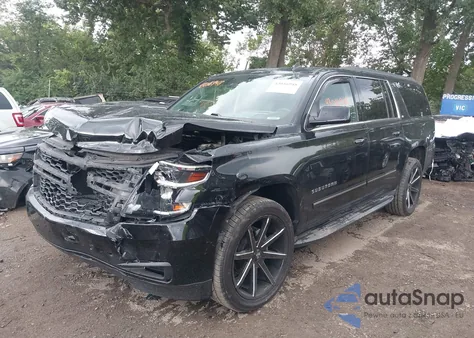 2015 Chevrolet Suburban 1500 Lt из США, поврежденный, VIN 1GNSKJKC9FR306321